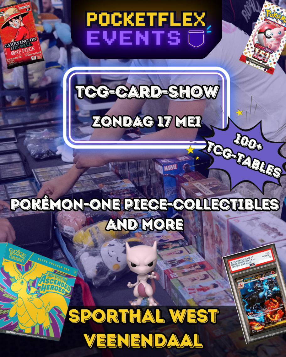 Pocketflex Veenendaal komende zondag